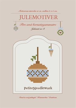 Petite Needlework broderi julemotiver nr 8